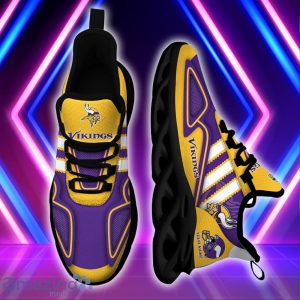 Minnesota Vikings Custom Name Clunky Max Soul Shoes image Minnesota Vikings Custom Name Clunky Max Soul Shoes Product Photo 5