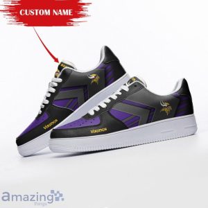 Minnesota Vikings Personalized Name Air Force Sneakers Shoes Sport Shoes For Men Women Product Photo 2