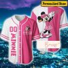 Minnie Jersey Custom Name & Number Minnie Mouse Baseball Jersey