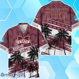 Mississippi State Bulldogs Sport Team Hawaiian Shirt & Short Vintage Tropical Custom Name Product Photo 2