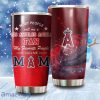Mom Los Angeles Angels MLB Tumbler 3D Printed