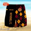 Motherwell F.C. Logo Print 3D Short Hawaiian Custom Name Trending Summer For Men