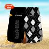 Moto Guzzi Logo Print 3D Short Hawaiian Custom Name Trending Summer For Men