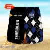 MSV Duisburg Logo Print 3D Short Hawaiian Custom Name Trending Summer For Men