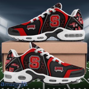 NC State Wolfpack Air Cushion Sports Shoes Custom Name Gifts For Football Fan Product Photo 1