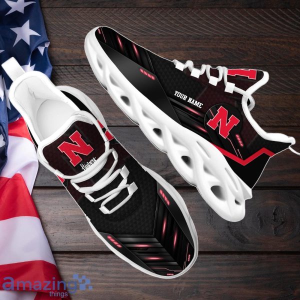 Nebraska Cornhuskers Max Soul Shoes Custom Your Name Sneakers Gifts For Fan Product Photo 2