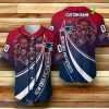New England Patriots 3D Mascot Baseball Jersey Custom Number And Name