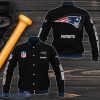 New England Patriots Baseball Jacket Custom Name Sport Gifts For Fans