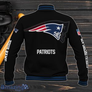 New England Patriots Baseball Jacket Custom Name Sport Gifts For Fans Product Photo 3