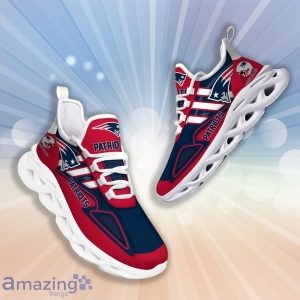 New England Patriots Custom Name Clunky Max Soul Shoes image New England Patriots Custom Name Clunky Max Soul Shoes Product Photo 2