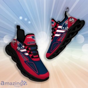 New England Patriots Custom Name Clunky Max Soul Shoes Product Photo 1