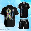 New England Patriots Hawaiian Shirt & Short Crucial Catch Intercept Autism Custom Name