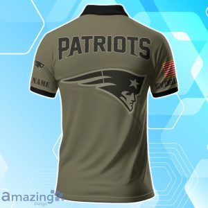 New England Patriots NFL Polo Shirt Custom Your Name For Fans Product Photo 2
