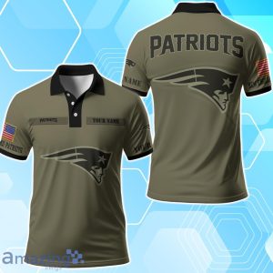 New England Patriots NFL Polo Shirt Custom Your Name For Fans Product Photo 1