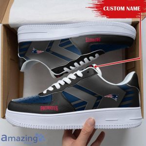 New England Patriots Personalized Name Air Force Sneakers Shoes Ultra Shoes Limited Gift For Fans Product Photo 1