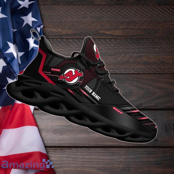 New Jersey Devils Max Soul Shoes Custom Your Name Sneakers Gifts For Fan Product Photo 3