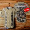 New Orleans Saints NFL 3D Mascot Custom Name Baseball Jersey