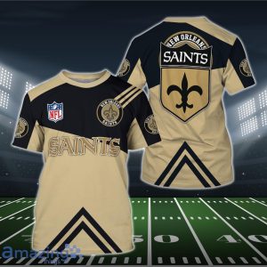 New Orleans Saints NFL 3D Shirt Hoodie Custom Name For Men Women image New Orleans Saints NFL 3D Shirt Hoodie Custom Name For Men Women Product Photo 2