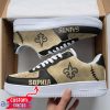 New Orleans Saints Sneakers Air Force Shoes Team Shoes Custom Name