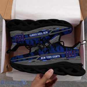 New York Giants Custom Name Clunky Max Soul Sneakers Product Photo 2