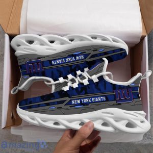 New York Giants Custom Name Clunky Max Soul Sneakers Product Photo 3
