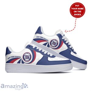 New York Giants Personalized Name Air Force Sneakers Shoes Sport Shoes For Men Women Product Photo 2