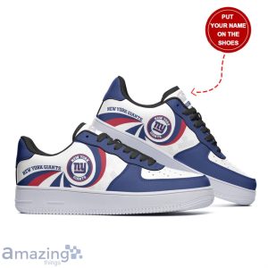 New York Giants Personalized Name Air Force Sneakers Shoes Sport Shoes For Men Women Product Photo 4