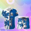 New York Islanders Hawaiian Shirt And Short Palm Tree Custom Name
