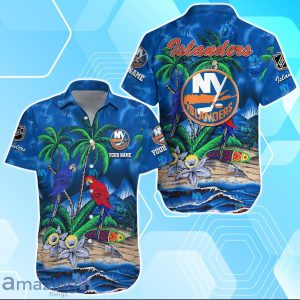 New York Islanders Hawaiian Shirt Summer Gifts For Fans Custom Name Product Photo 1