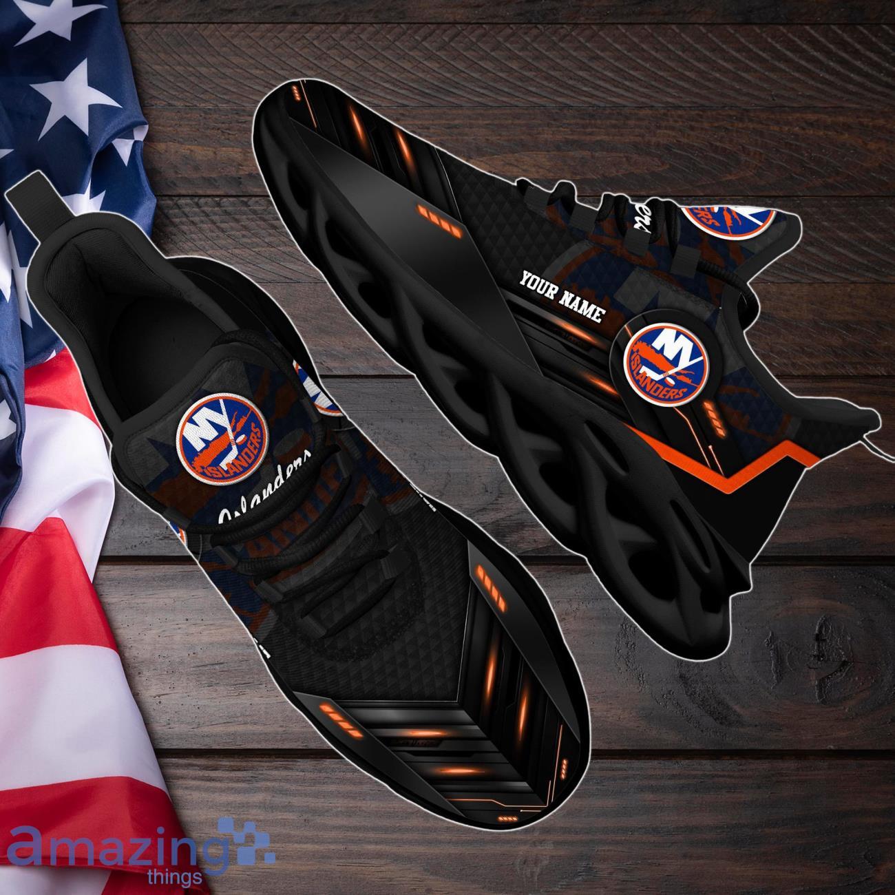 New York Islanders Max Soul Shoes Custom Your Name Sneakers Gifts For Fan Product Photo 1