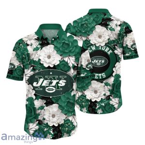New York Jets NFL Flower Hawaii Shirt Style Gift For Men Women Product Photo 1
