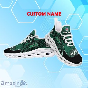 New York Jets NFL Max Soul Shoes Custom Name Wings Design For Fans image New York Jets NFL Max Soul Shoes Custom Name Wings Design For Fans Product Photo 3