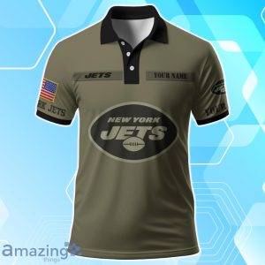 New York Jets NFL Polo Shirt Custom Your Name For Fans Product Photo 3