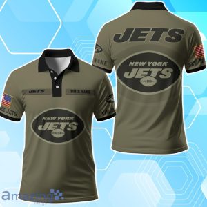 New York Jets NFL Polo Shirt Custom Your Name For Fans Product Photo 1