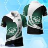 New York Jets Polo Shirt Custom Name Sport 3D Clothings For Fans