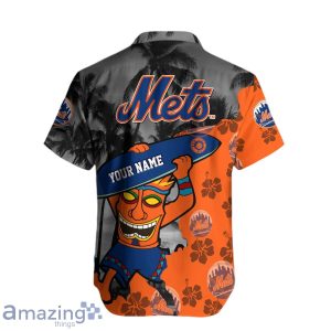 New York Mets MLB Hawaiian Shirt Custom Name Style Gift For Men And Women Product Photo 2