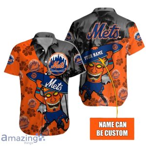 New York Mets MLB Hawaiian Shirt Custom Name Style Gift For Men And Women Product Photo 1