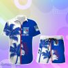 New York Rangers Hawaiian Shirt And Short Palm Tree Custom Name