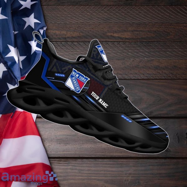 New York Rangers Max Soul Shoes Custom Your Name Sneakers Gifts For Fan Product Photo 3