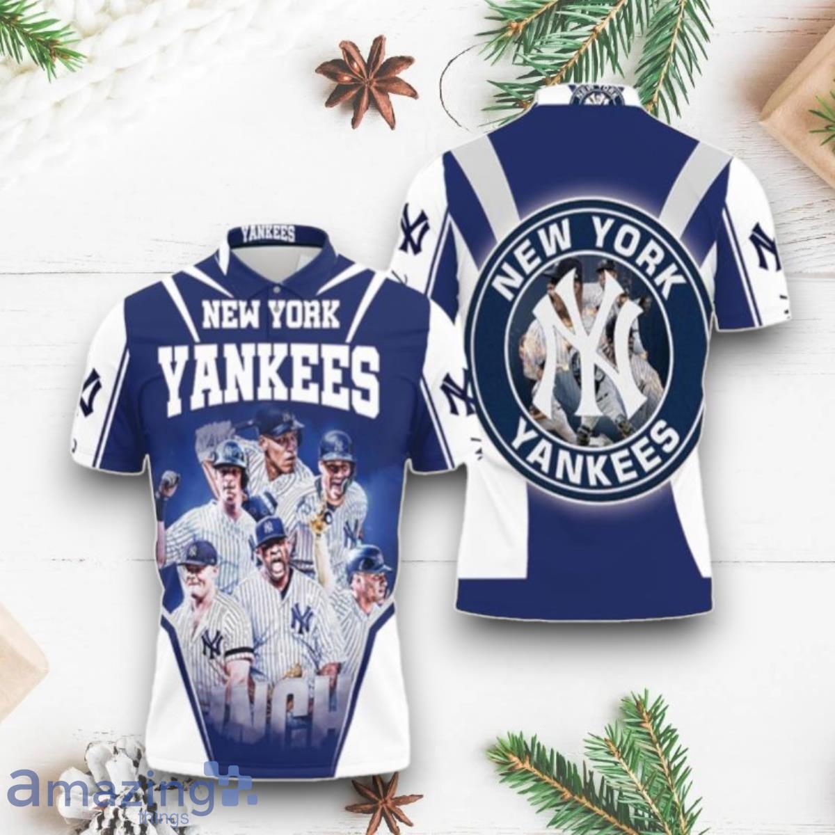 New York Yankees Legends Players Clinched For Fan Polo Shirts Impressive Gift image New York Yankees Legends Players Clinched For Fan Polo Shirts Impressive Gift Product Photo 1