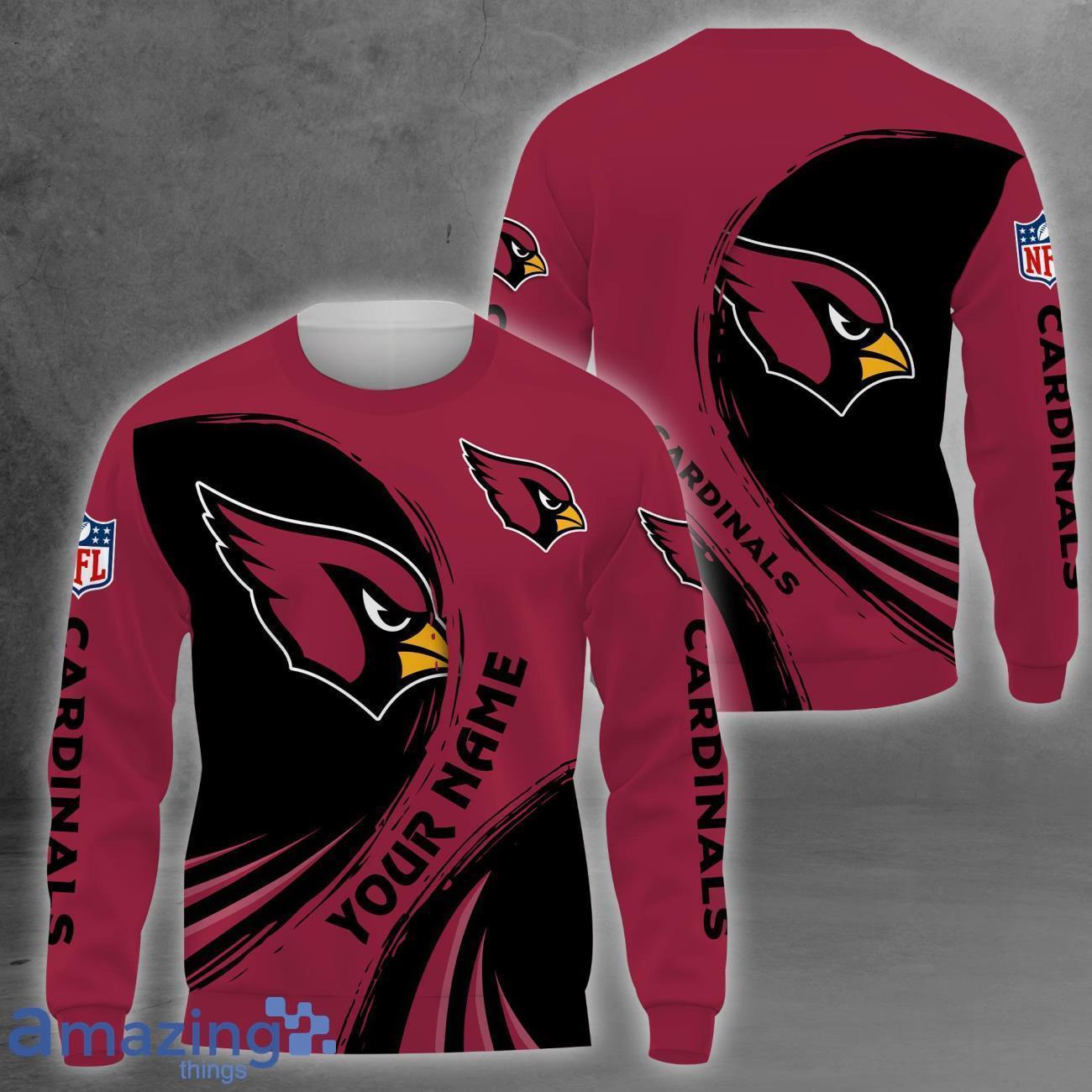 NFL Arizona Cardinals Custom Name Personalized T Shirt Hoodie Sweatshirt NFL Fans Gift image NFL Arizona Cardinals Custom Name Personalized T Shirt Hoodie Sweatshirt NFL Fans Gift Product Photo 3