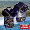 NFL Baltimore Ravens Hawaiian Shirt Custom Name Style Gift For Men Women