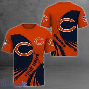 NFL Chicago Bears Custom Name Personalized T Shirt Hoodie Sweatshirt NFL Fans Gift Product Photo 4