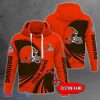 NFL Cleveland Browns Custom Name Personalized T Shirt Hoodie Sweatshirt NFL Fans Gift