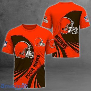NFL Cleveland Browns Custom Name Personalized T Shirt Hoodie Sweatshirt NFL Fans Gift Product Photo 4