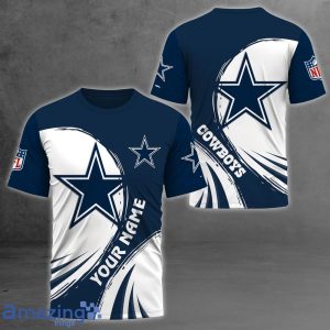 NFL Dallas Cowboys Custom Name Personalized T Shirt Hoodie Sweatshirt NFL Fans Gift Product Photo 4