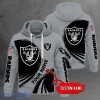 NFL Las Vegas Raiders Custom Name Personalized T Shirt Hoodie Sweatshirt NFL Fans Gift