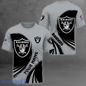 NFL Las Vegas Raiders Custom Name Personalized T Shirt Hoodie Sweatshirt NFL Fans Gift Product Photo 4