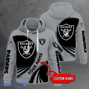 NFL Las Vegas Raiders Custom Name Personalized T Shirt Hoodie Sweatshirt NFL Fans Gift Product Photo 1