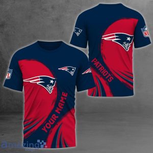 NFL New England Patriots Custom Name Personalized T Shirt Hoodie Sweatshirt NFL Fans Gift Product Photo 4